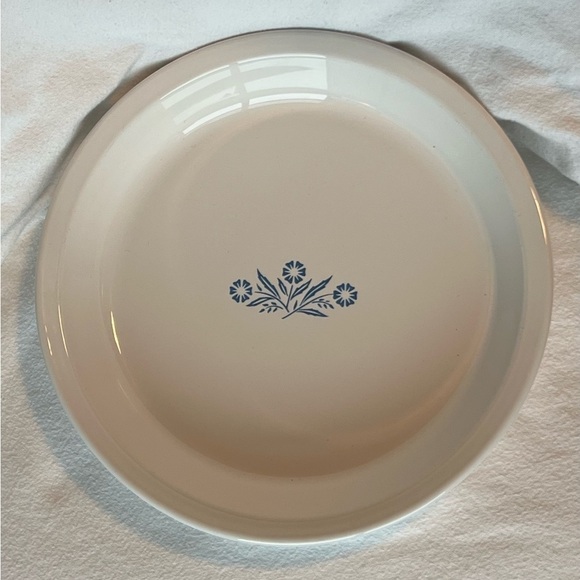 Corning Ware 9” pie dish blue cornflower - Picture 1 of 2